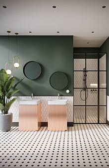 Cotto range of basins, toilets and ceramics.